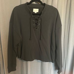 Cropped American Eagle sweatshirt